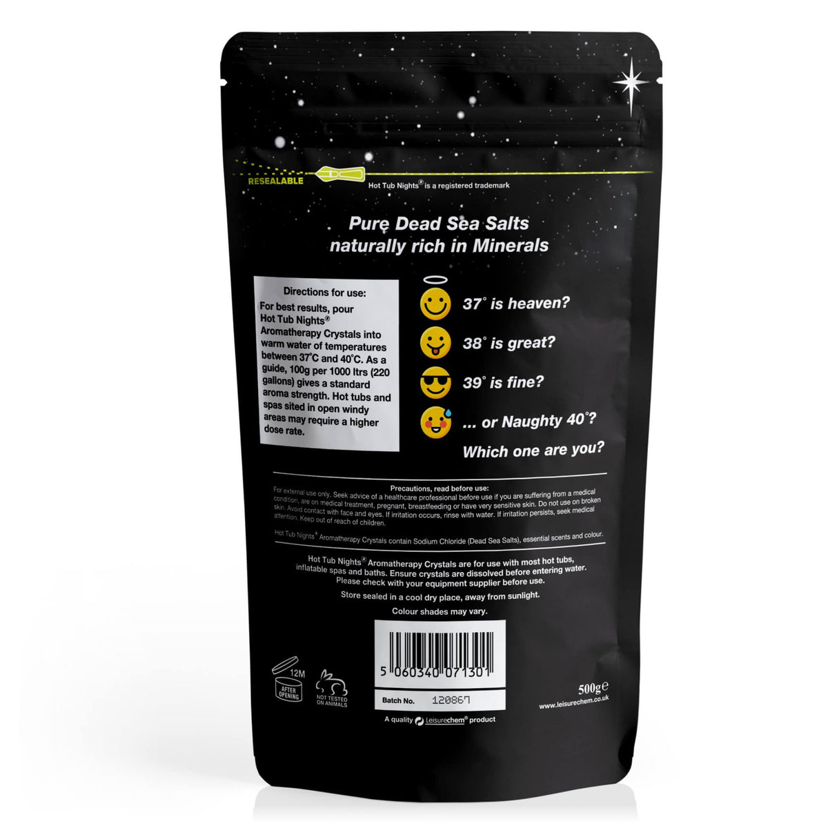 Hot Tub Nights (Indulgent Aromatherapy Crystals Vegan (500g)