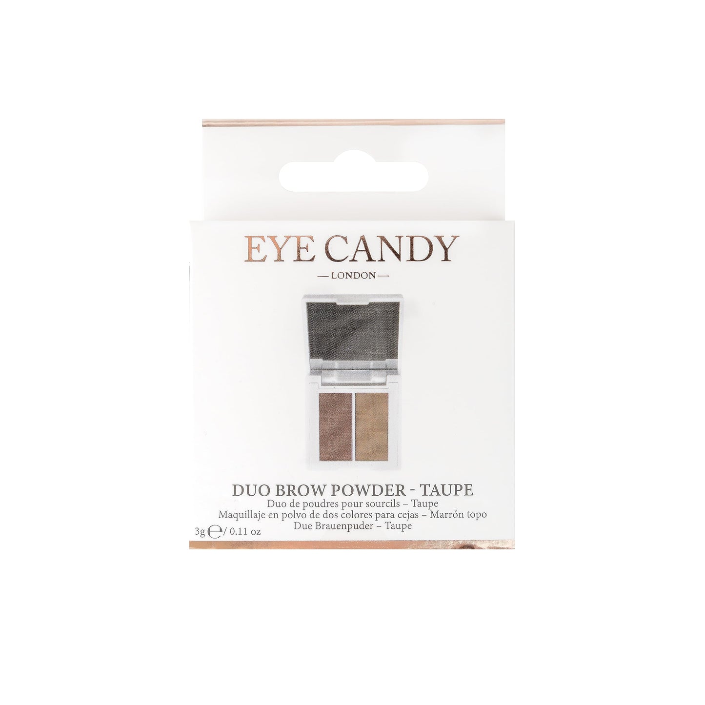 Eye Candy Duo Brow Powder - Taupe