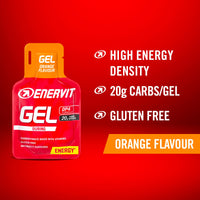 Enervit Energy Gel, 3 x 25ml, Orange