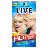 Schwarzkopf Live XXL Hair Color Ice Blonde 1
