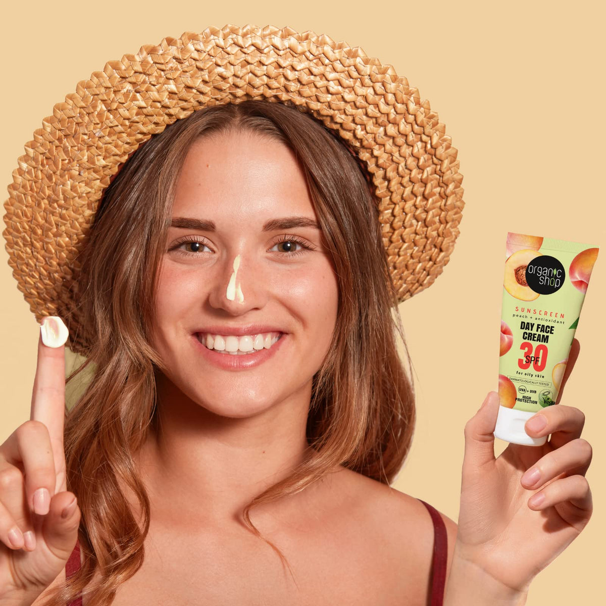 Organic Shop Suncare Day Face Cream 30 SPF Oily skin, 50 ml