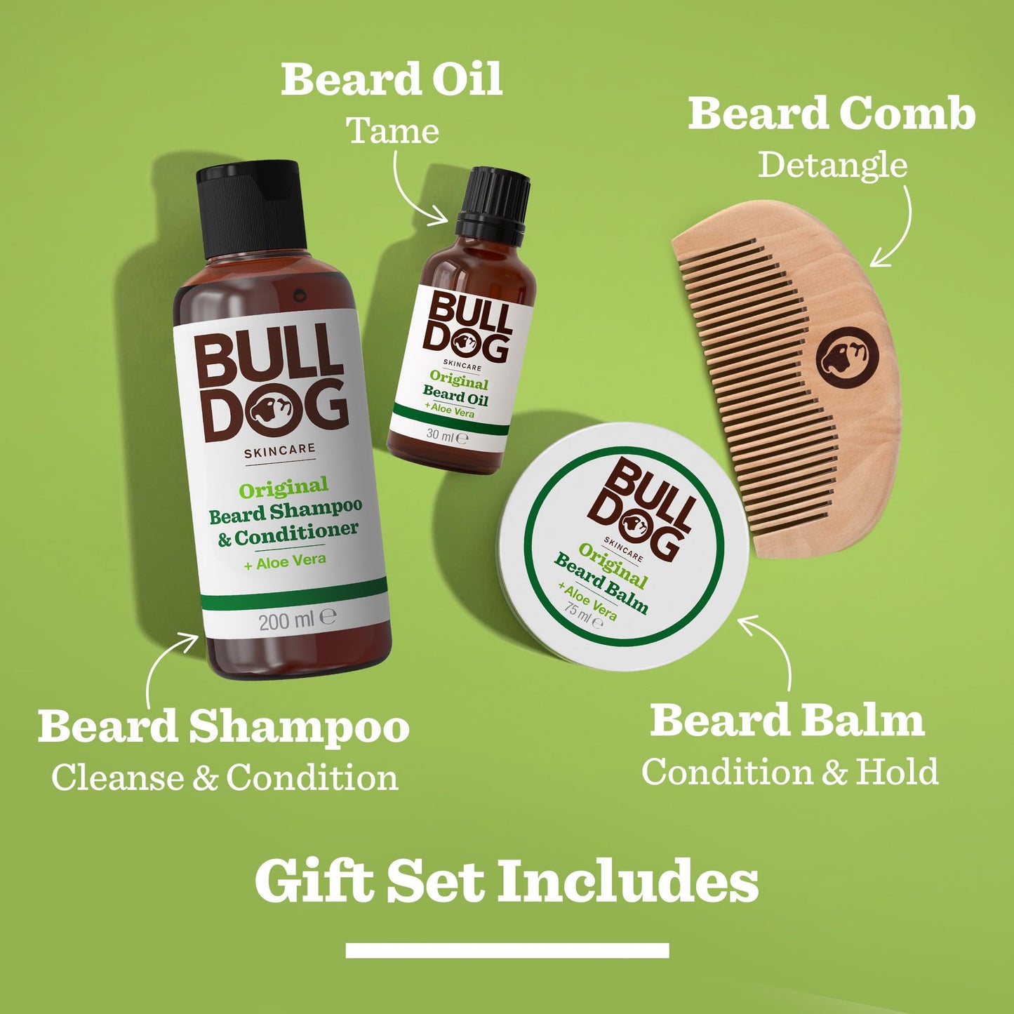 Bulldog Skincare | Men's Gift Set | Original Ultimate Beard Care Kit