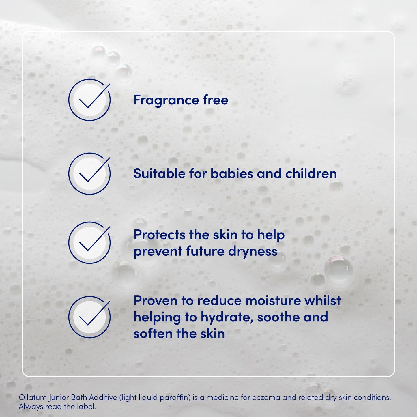 Oilatum Junior Bath Additive, Eczema and Dry Skin Emollient, Soothing and Hydrating Formula for Sensitive, Itchy Skin, Dermatologist Recommended Relief for Kids, 1 x 300ml
