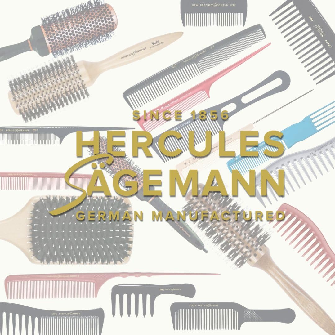 Hercules Sägemann Hercules Sagemann Seamless Handle Detangling Hair Comb, 22.7 cm Length