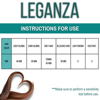 Leganza Hair Coloring Conditioner Natural Balm Color Café Latte Nº 71 | Enriched with 7 Natural Oils | Ammonia, PPD and Paraben Free | 150 ml