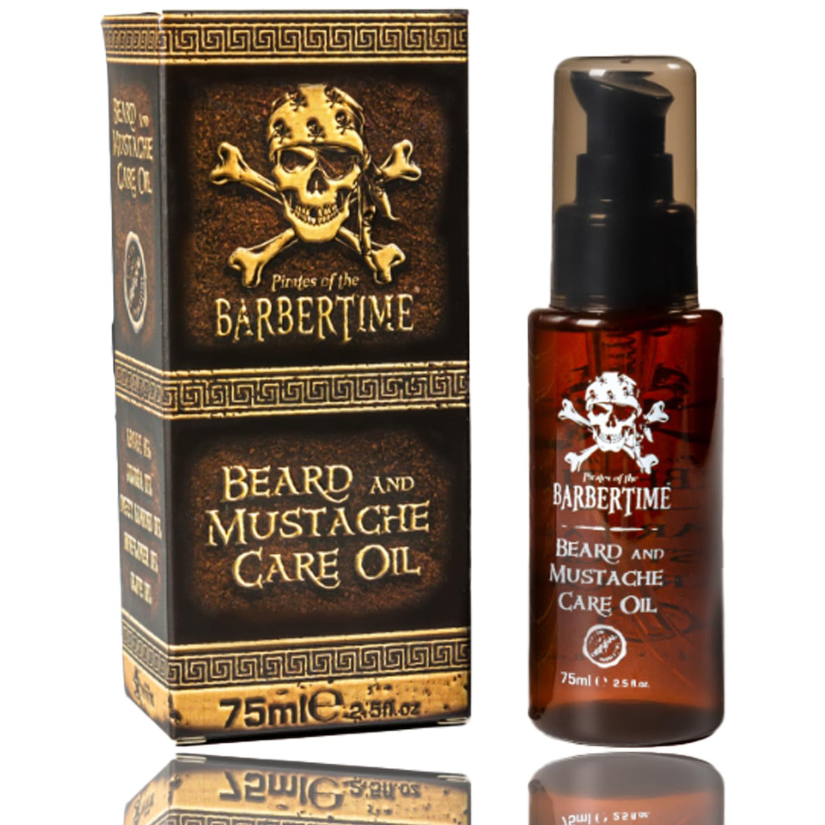 BARBERTIME Beard and Mustache Care Oil | Mens Moisturizes & Condition Beard Oil 75 ml