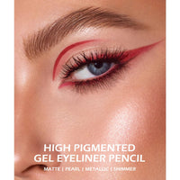 Ownest 14 Colors Eye Shadows Eyeliner Pen Set, Metallic Eyeliner Pencil Glitter Eye Liner for Women Eye Liner Professional Eye Makeup Set Colorful Eye Color