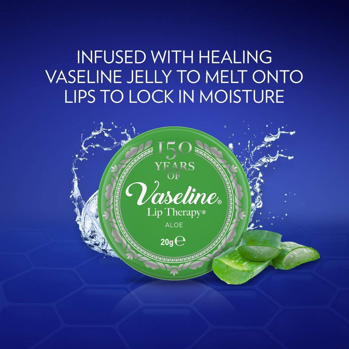 2 X Vaseline Lip Therapy Aloe Vera - 20g
