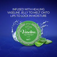 2 X Vaseline Lip Therapy Aloe Vera - 20g