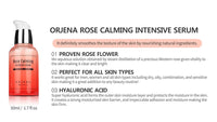 Orjena Rose Calming Intensive Serum - Moisturizing, Soothing, Calming - For All Skin Types, 50ml Net Wt