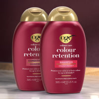 OGX Colour Care Colour Retention Shampoo, Colour Protect, Protects Salon or At-Home Colour for up to 12 Weeks, Sulfate Free, 385ml