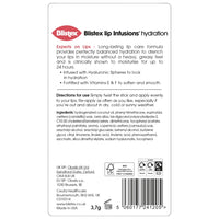 Blistex Lip Infusions Hydration Lip Balm, with Vitamin E and F, Pack of 12