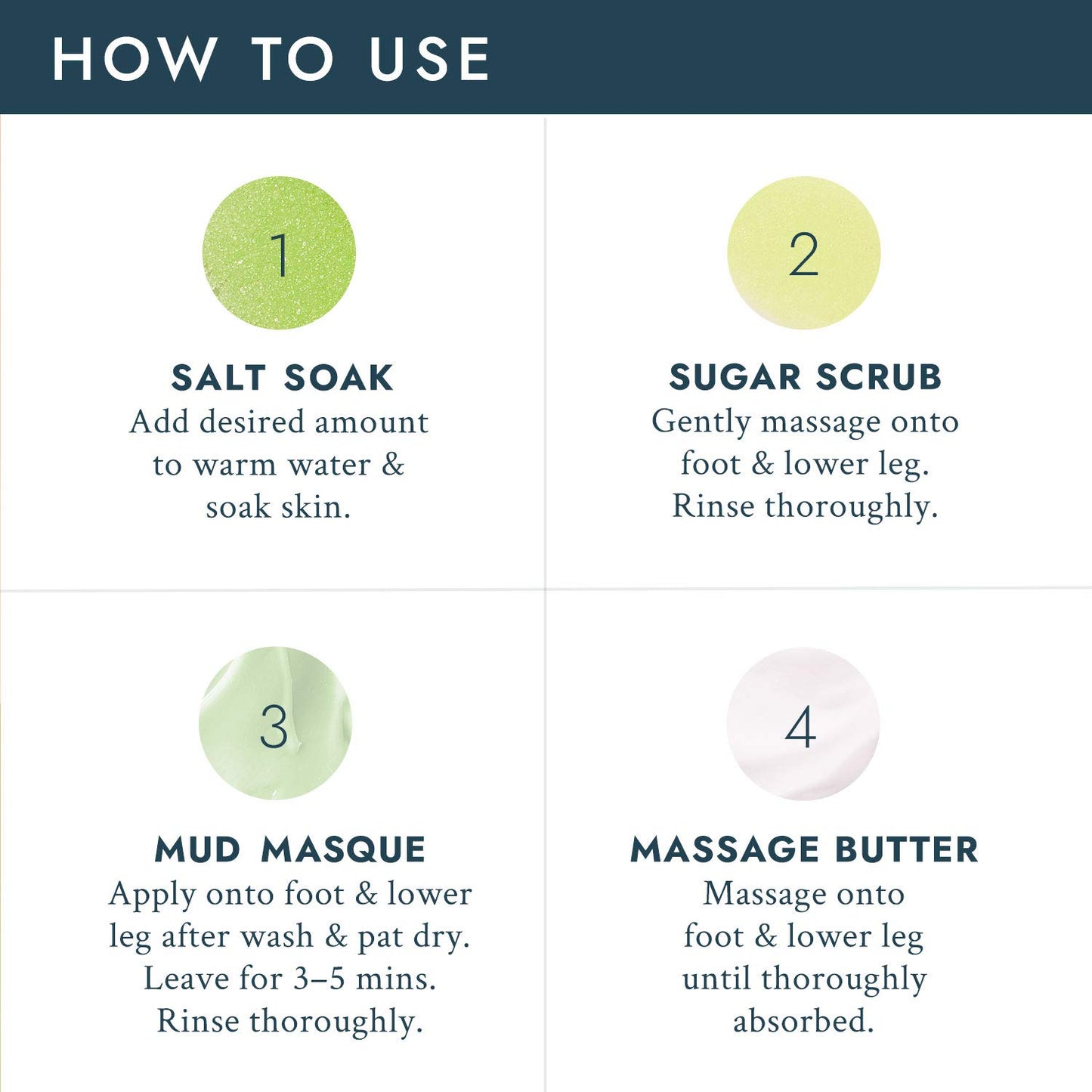 VOESH Voesh foot care - Pedi in Box Deluxe Olive