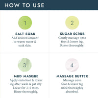 VOESH Voesh foot care - Pedi in Box Deluxe Olive