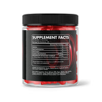 Creatine 120 Gummies Max 5000mg for Men and Women Creatine Monohydrate with Added Magnesium - Chewable Gummies, Strawberry Flavour (1 Month Supply)
