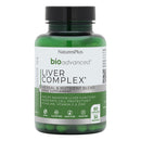 Nature's Plus NaturesPlus Bio Advanced Liver Complex - Liver Supplement with Turmeric, Artichoke, Milk Thistle, Dandelion, Choline, Methyl B12, Folate, VIT C - Gluten, Dairy, Soy Free - Vegan, 60 Capsules