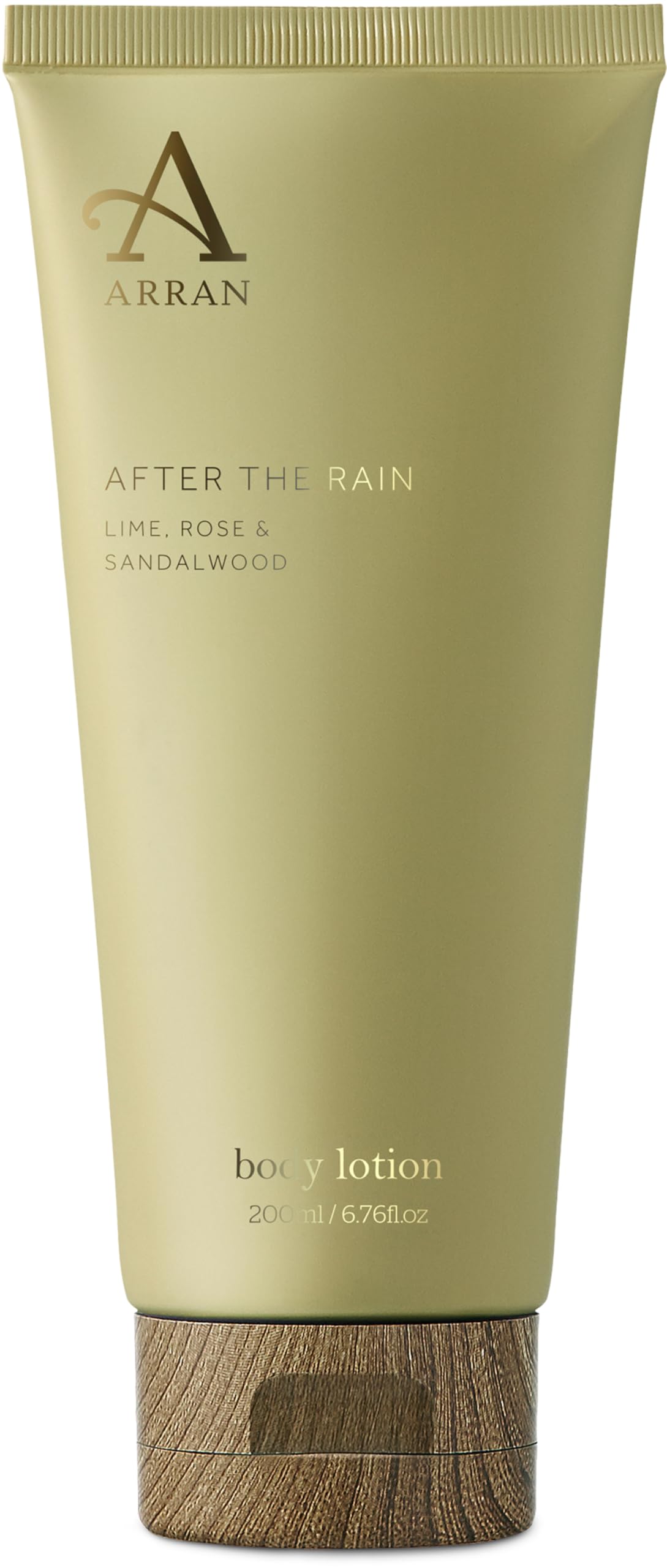 Arran Sense of Scotland After the Rain Body Lotion (200ml) with Rose, Musk, Floral Citrus, and Soft Woods for Fresh and Gentle Hydration