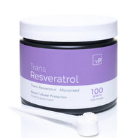vP Vitality Pro Trans Resveratrol Micronised Powder 100 Grams - Third Party Tested Over 99% Purity - Natural Pure Trans Resveratrol Supplement 100g - Vitality Pro