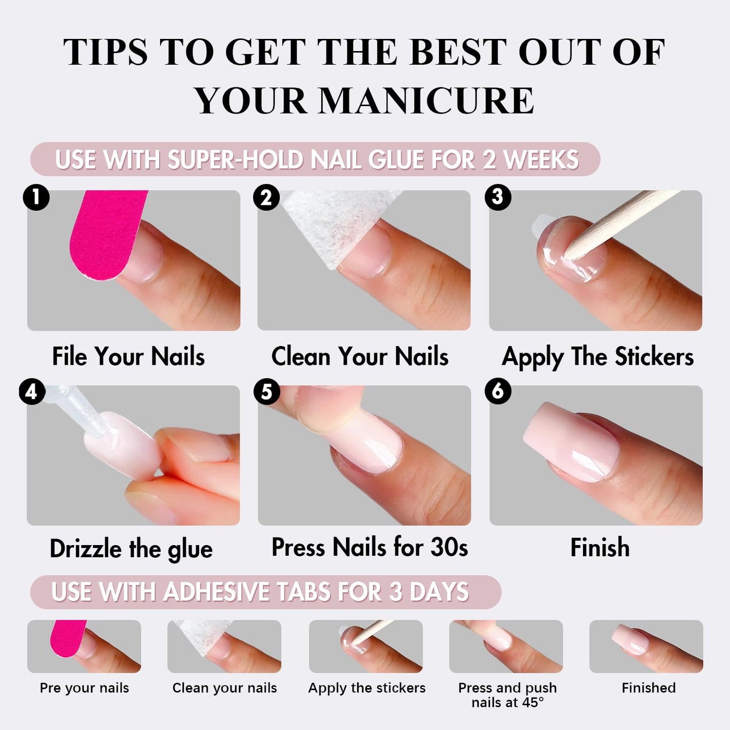 KQueenest Coral Orange Press on Nails Short Square, Short False Nails with Glue, Glossy Bright Solid Fake Nails Set, Natural Fit, Reusable Small Gel Stick on Nail for Women Decoration 24 Pcs