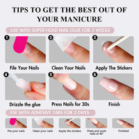 KQueenest Coral Orange Press on Nails Short Square, Short False Nails with Glue, Glossy Bright Solid Fake Nails Set, Natural Fit, Reusable Small Gel Stick on Nail for Women Decoration 24 Pcs