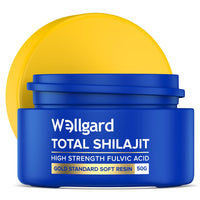 Wellgard Total Shilajit 50g - Scientifically Verified High Strength Fulvic Acid Soft Resin Himalayan Shilajit