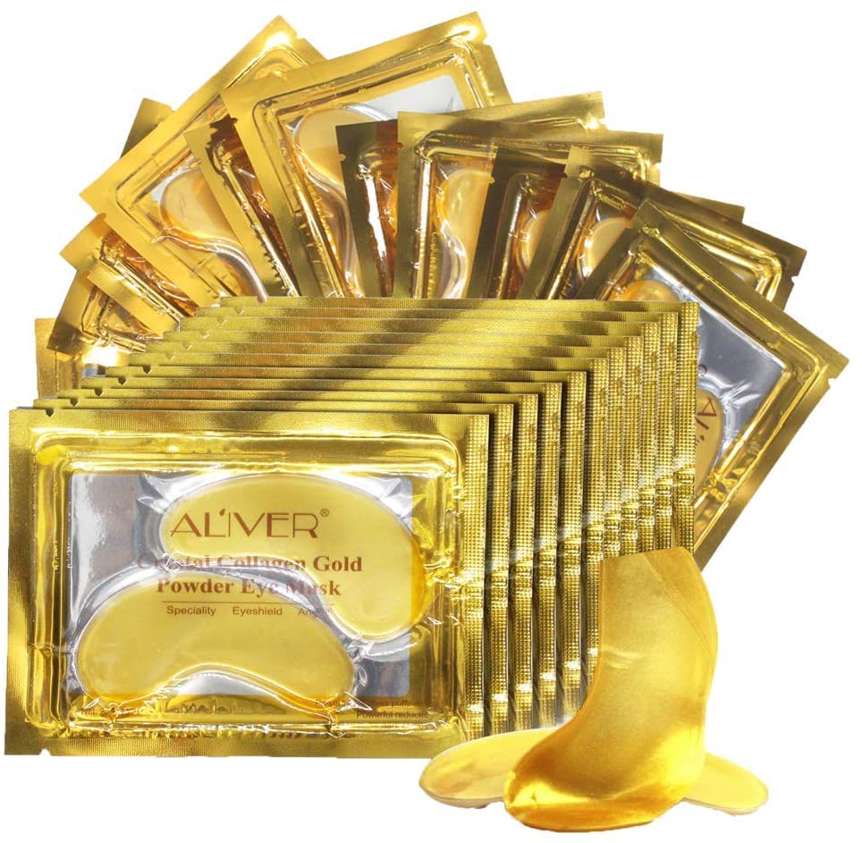 Vinimay Under Eye Masks 25 Pairs, Collagen Eye Mask, Eye Patches Skincare, Eye Treatment for Anti Aging, Anti Wrinkle, Moisturizing & Reducing Fine Lines, Dark Circles and Puffy Eyes for Women, Men