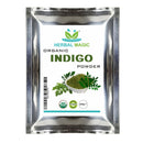 Herbal Magic's Organic USDA Indigo Powder for Hair, Herbal Hair Dye, Natural Hair Mask/Color - Free from Fillers & Preservatives -200g