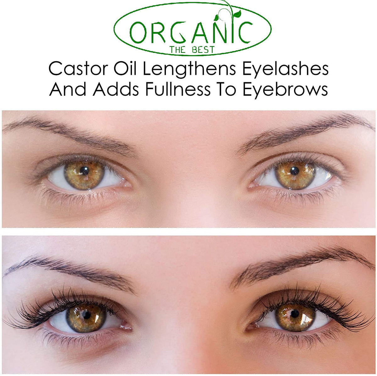 Organic The Best Castor Oil Organic Cold Pressed Undiluted 100ml