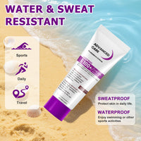 Muiefe 2Pcs Sunscreen SPF 100+, Sun Cream SPF 100 PA+++, Sunscreen Lotion For Body & Face, High Protection Against UVA & UVB, Water & Sweat Resistant, Non-Greasy, Long-Lasting Moisturizing Sun Care