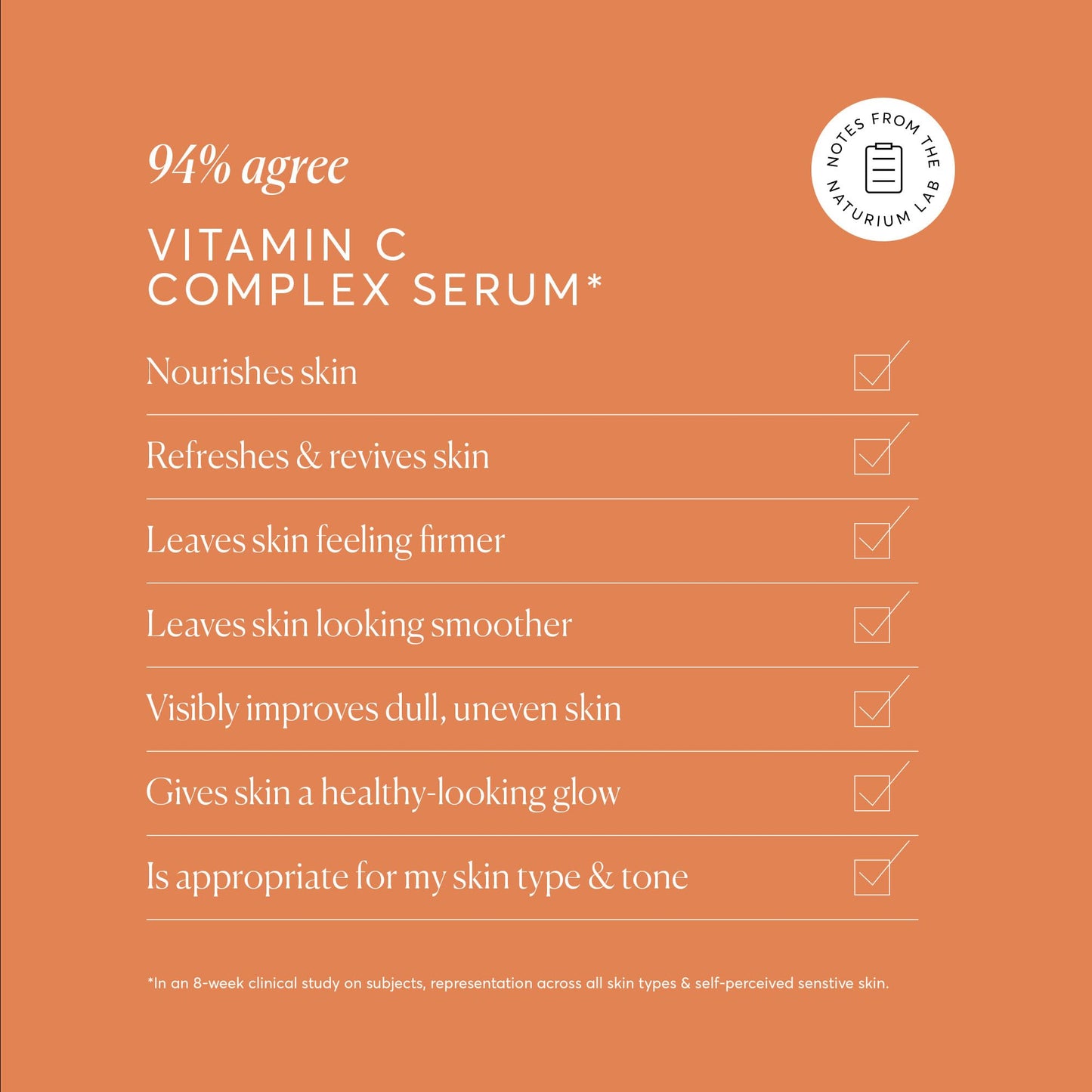 Naturium Vitamin C Complex Face Serum with Hyaluronic Acid & Vitamin E | 1.0 FL OZ / 30 ML