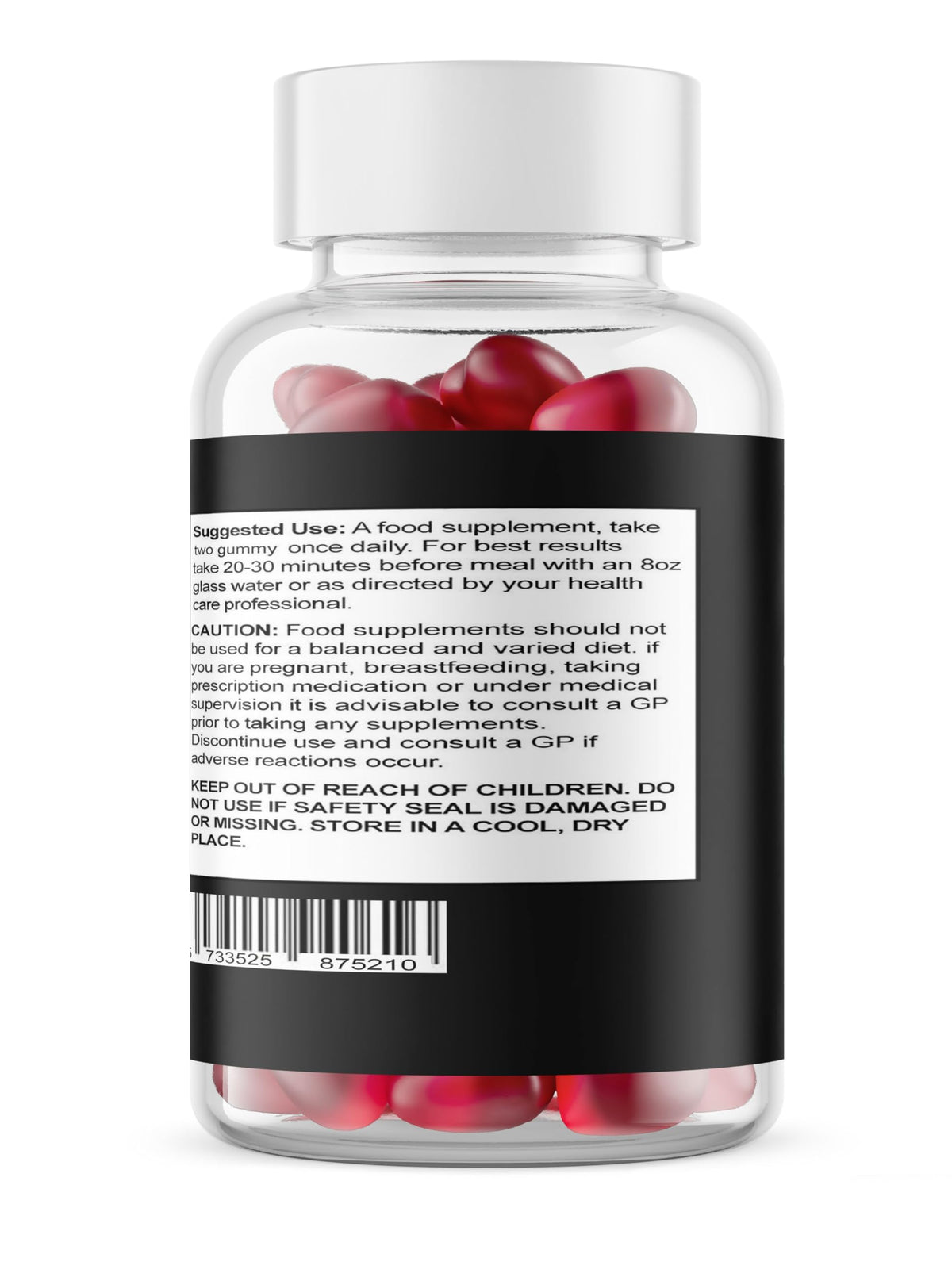 Slim Warriors TruGenix Testo Gummies for Men/Gummies Enhance Pleasure & Performace - 60 Gummies