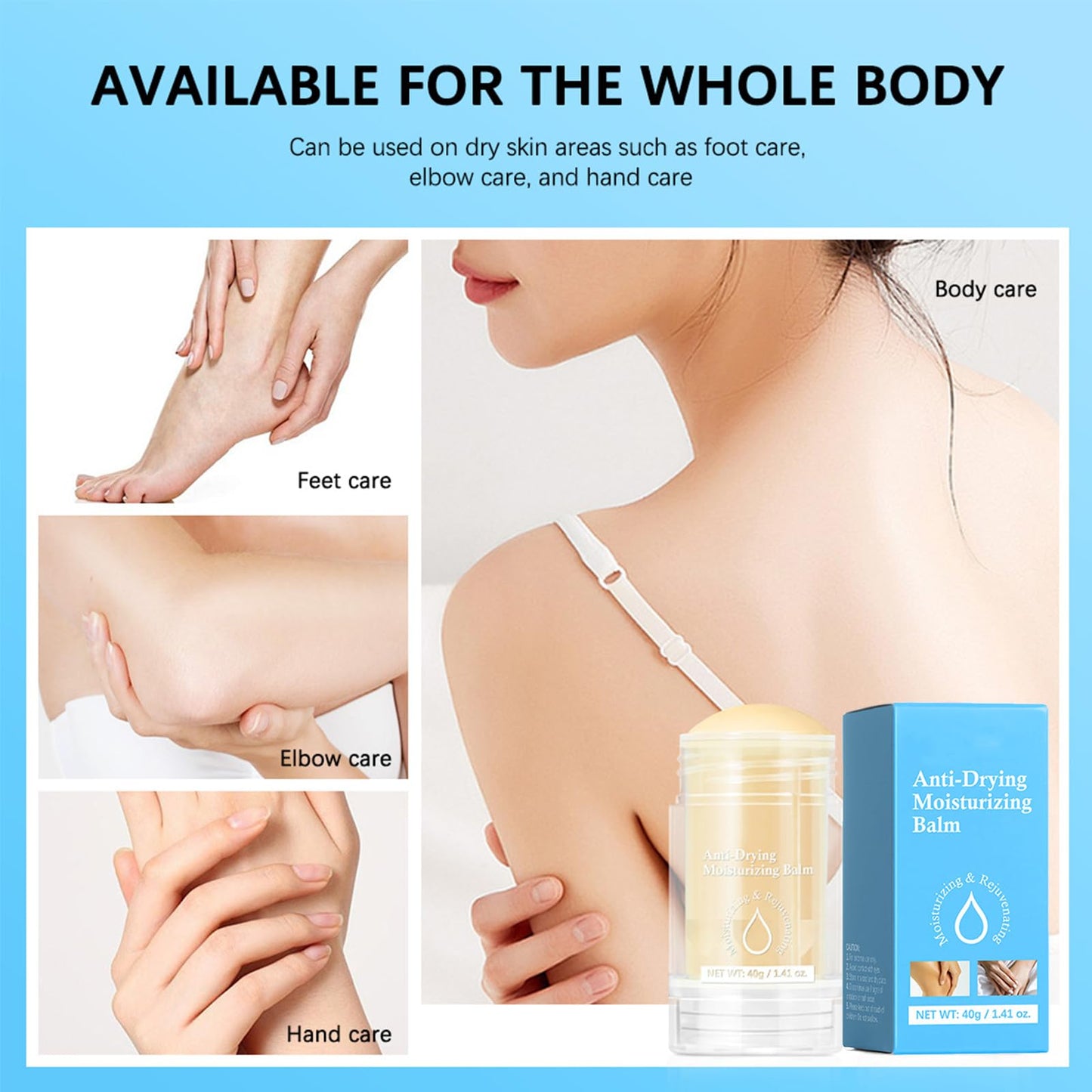 NLFOX Foot Cream - Cracked Heel Repair Cream - Foot Care Cream for Very Dry Feet & Hands - Foot Cream for Cracked Heels and Dry Skin Deep Moisturizing,Callus Remover Nourishes Soften