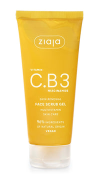 Ziaja Vitamin C.B3 Niacinamide Scrub Gel 100m
