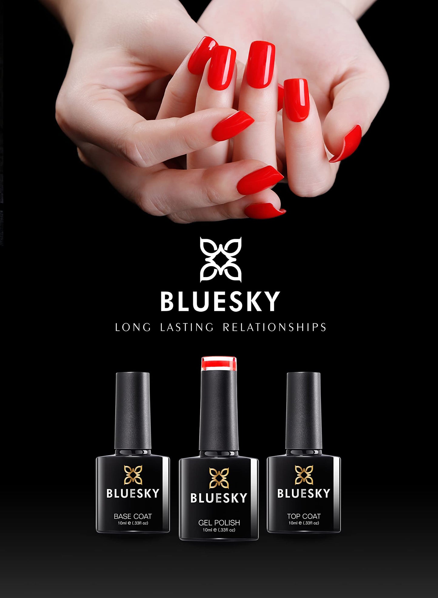 BLUESKY Bluesky Gel Nail Polish, Nude Sunday ND19, Light Pink, UV/LED Soak-Off Gel Polish, Long Lasting, Chip Resistant, 10ml