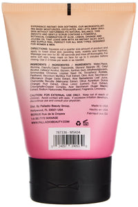 Palladio Exfoliating Face Mask, Smooth Soft Polished Skin, Gentle Scrub for Soft Skin, Exfoliates Skin Instantly to Lift Away Dead Skin, Cleans Pores, Hydrate & Brighten Dry or Sensitive Skin, 3.5 oz