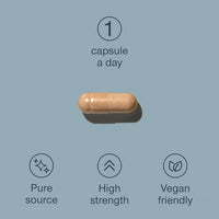 Sea Moss Capsules High Strength - Wildcrafted Irish Sea Moss Tablets - 30 Capsules One a Day - 2000mg Sea Moss Capsule - North Atlantic Seamoss Supplement - Vegan & UK Made