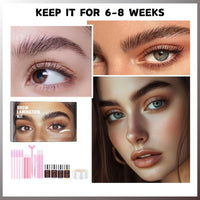 Brow Lamination Kit Premium Eyebrow Lamination Kit With Keratin Premium Eyebrow Lift Set Shaping For 3d Natural Fuller Thicker Wild Eyebrows 6 Weeks Long Lasting Results Professional Salon Results
