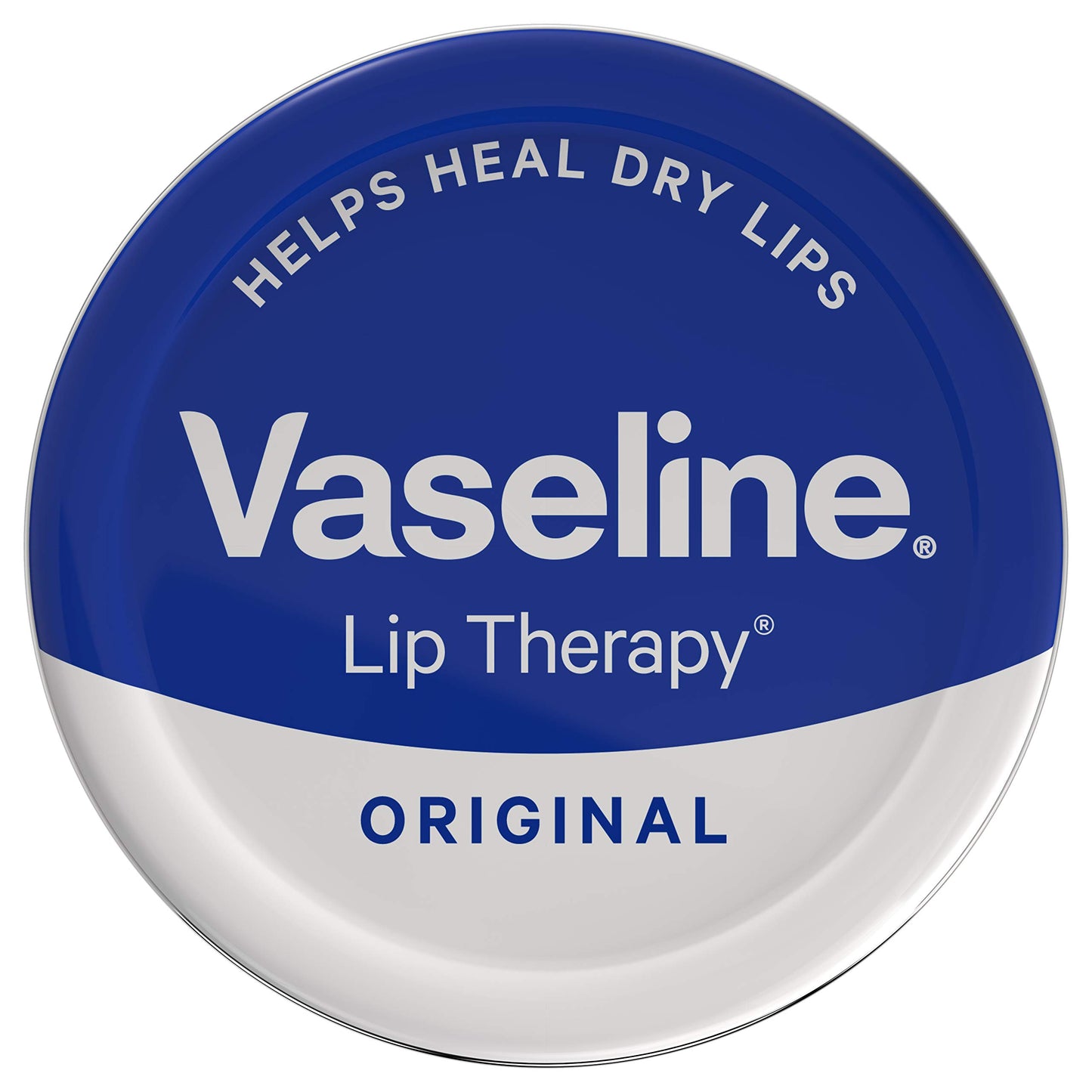 Vaseline Lip Therapy Original Tin, 20 g (Pack of 1)