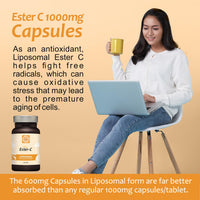 Kala Health Liposomal Ester C - Better absorbtion Than Normal Ester C - The Only Ester C Vitamin C in Liposomal Form for The Best Absorption (180)