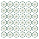 LALAFINA 100pcs Spa Cooling Eye Pads Cucumber Print Eye Patches Eyelash Pad Disposable Vegetable Eye Patches Non- woven Eye Masks Paper for Home Travel Salon