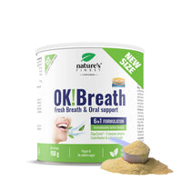 Nature's Finest by Nutrisslim OK!Breath - 6-in-1 Digestive Enzyme Complex, Natural Freshener and Bad Breath Treatment for Adults, Patented DigeZyme® Formula