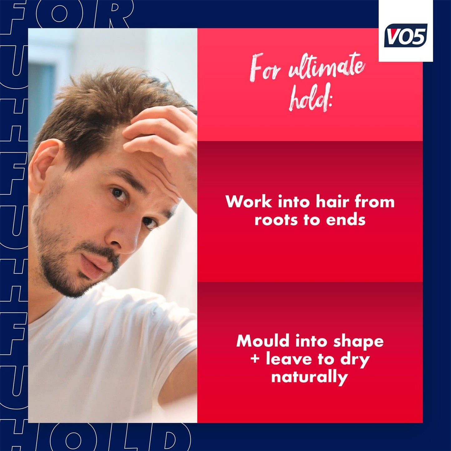 VO5 Mega Hold 24 hour extra strong control Styling Gel for perfectly groomed controlled natural hairstyle 200 ml Multi Buy 2 Pack