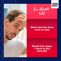 VO5 Mega Hold 24 hour extra strong control Styling Gel for perfectly groomed controlled natural hairstyle 200 ml Multi Buy 2 Pack