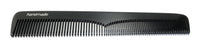 Swedish Crown Men's Sawn Comb 6.1" Handmade Black with Two Teeth Fine + Normal (505CA)