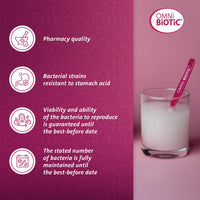 OMNi BiOTiC metabolic | Balance in The Intestine | Probiotic with Highly Active Intestinal Bacteria | 30 Sachets | Powder | Vegetarian | Gluten-Free | for Daily Use