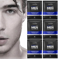 【PACK OF 6】mercham Sheet Face Mask for Men, Refreshing & Oil Control, Cleansing & Hydrating Sheet Masks Multipack, Mens Face Mask Skin Care Gift for All Skin Types - 25ml*6