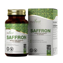 Ezyleaf Nutrition EZ Saffron Extract Supplement | 60 High Strength Saffron Capsules - 200mg (from 4:1 Extract) Safron Herb Extract per Serving | Non-GMO, Gluten & Allergen Free | Manufactured in The UK