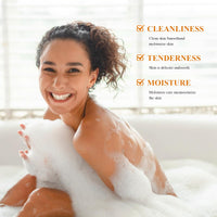 2 PCS Turmeric Soap Tumeric Soap Acne Dark Spot Smooth Skin Turmeric Soap Bar with Foaming Net Suitable for Face and Body Anti-Freckles Moisturizing Eliminating Fine Lines