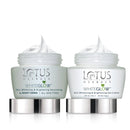 Lotus Herbals WhiteGlow Skin Whitening & Brightening Nourishing Day and Night Gel Cream Set (120g Pack of 2)