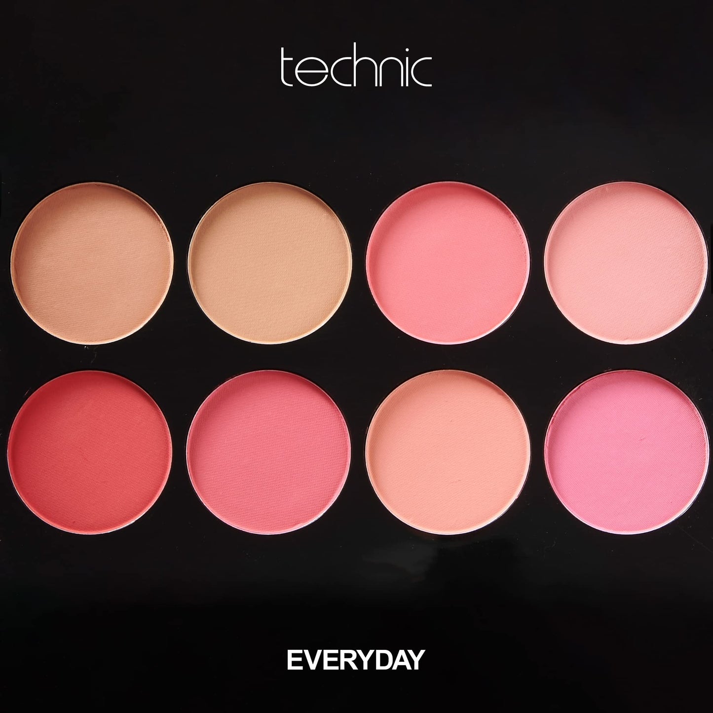 Technic Colour Fix Blush Palette, 3.5 g, Pack of 8
